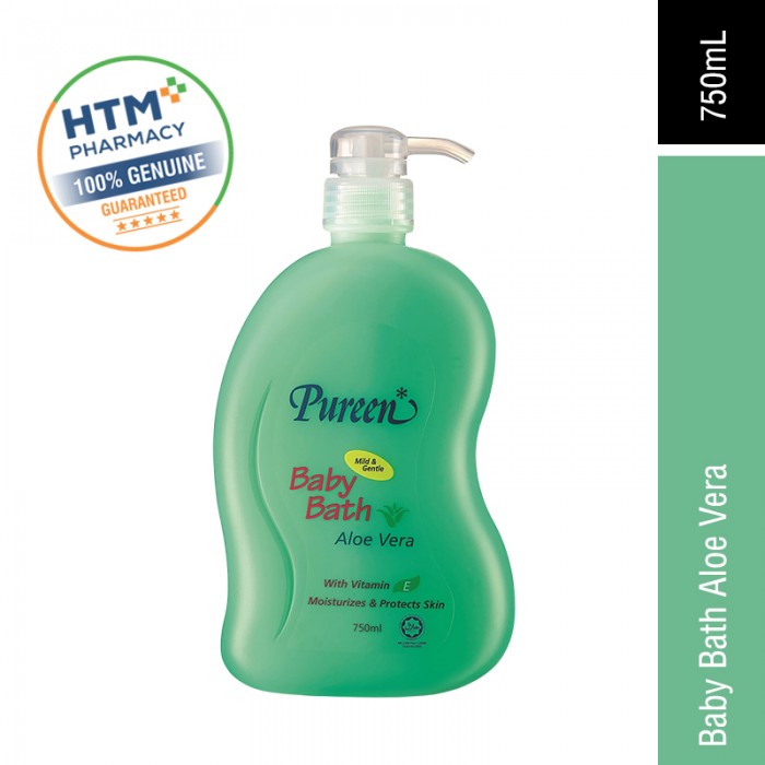 Pureen Baby Bath Aloe Vera 750ml