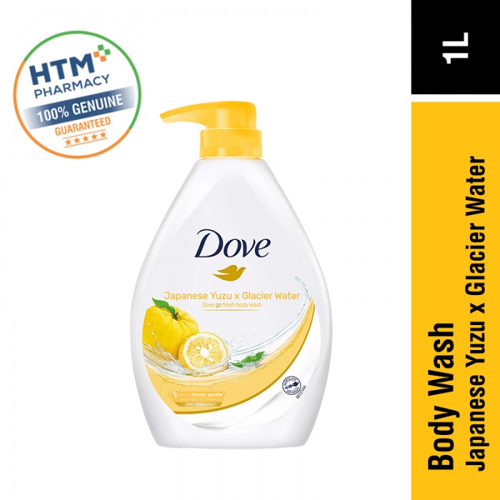 Dove Bodywash 1L - Japanese Yuzu x Glacier Water