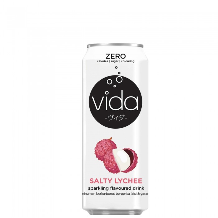 [HTM Online Exclusive] Vida Sparkling Juice 325ml - Salty Lychee