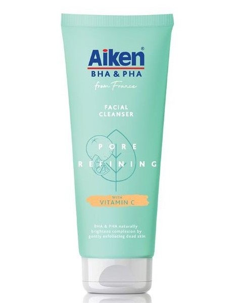 Aiken BHA PHA Pore Refining Facial Cleanser 100ml