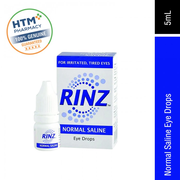 RINZ NORMAL SALINE EYE DROPS 5ML