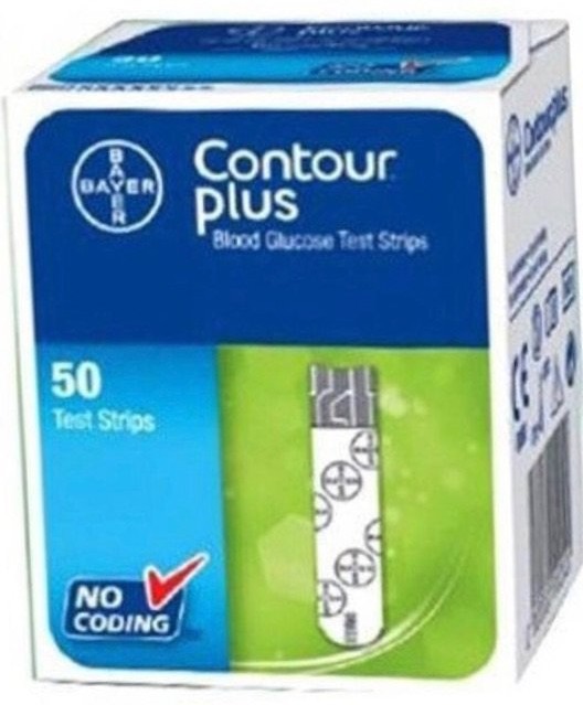 CONTOUR PLUS TEST STRIPS 50'S