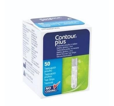 CONTOUR PLUS TEST STRIPS 50'S + 25'S