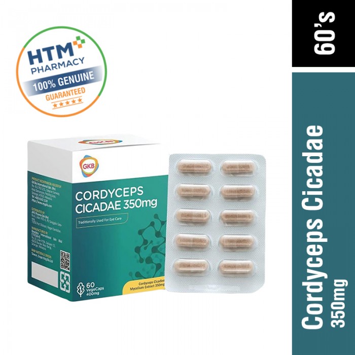 GKB Cordyceps Cicadae 350mg 60s