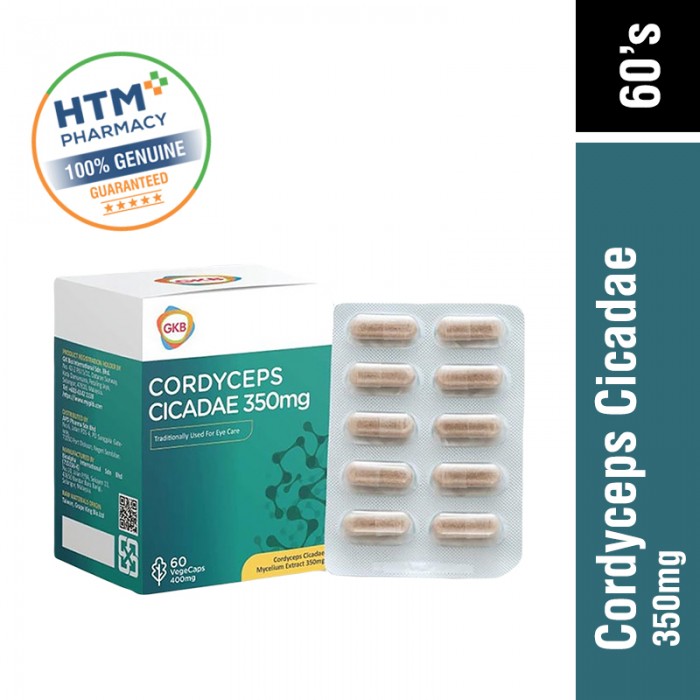 GKB Cordyceps Cicadae 350mg 60s