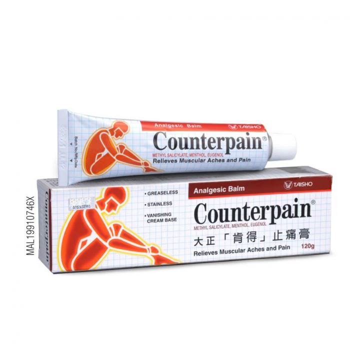 COUNTERPAIN Analgesic Cream 120g for Sore Muscle Relief