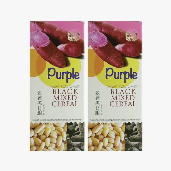 Hei Hwang Purple Sweet Potato With Black Mixed Cereal x 2