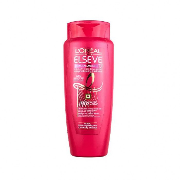 Loreal Elseve Shampoo 280ml - Keratin Smooth 72