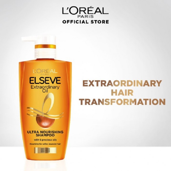 Loreal Elseve Extraodinary Shampoo 620ml - 6 Oil Nourish