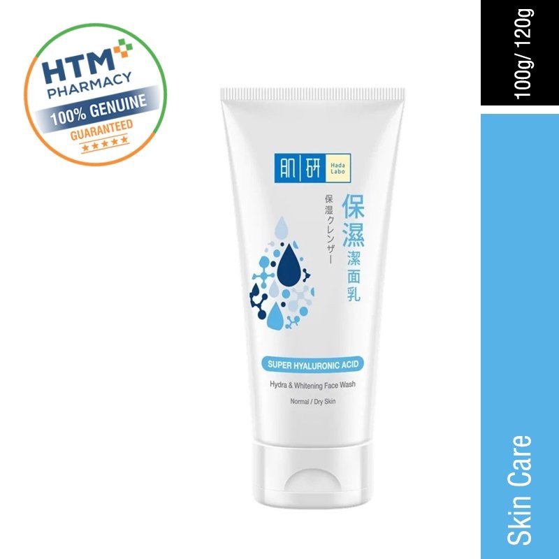 Hada Labo Hydra & Whitening Face Wash 100g/ 120g