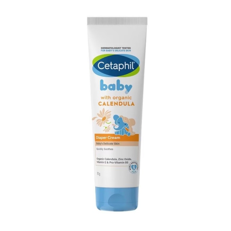 CETAPHIL Baby Diaper Cream with Calendula 70g for Nappy Cream, Cetaphil Diaper Cream