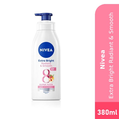Nivea Extra Bright Radiant & Smooth Body Lotion 380ml