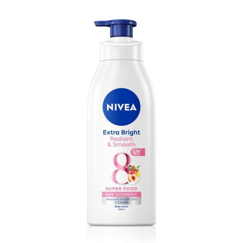 Nivea Extra Bright Radiant & Smooth Body Lotion 380ml
