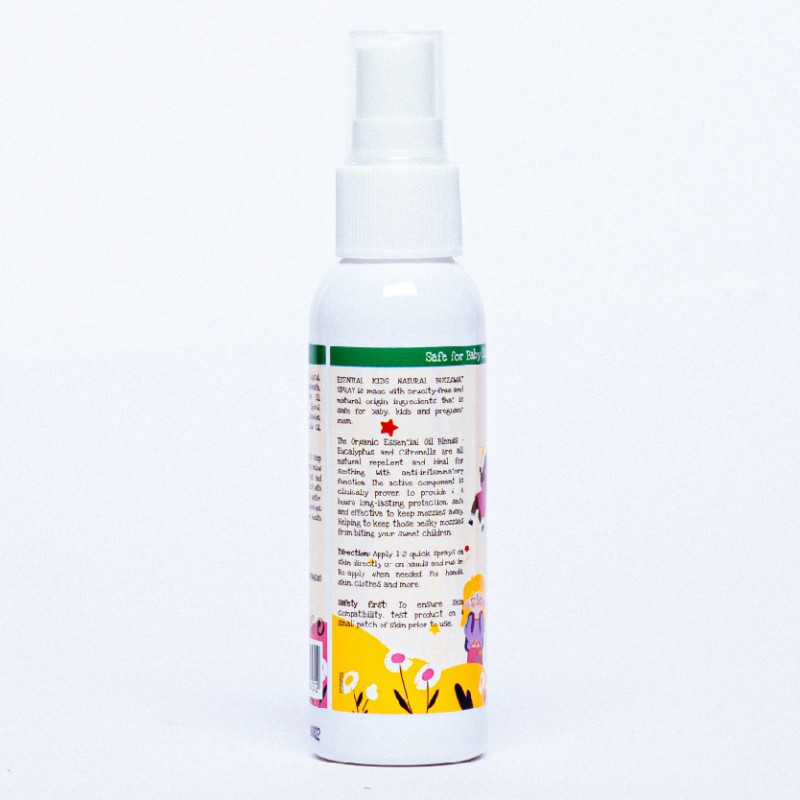 ESENTIAL BABY Natural Eucalyptus Buzzaway Mosquito Repellant Spray 60ml / Ubat nyamuk kanak kanak/ 天然防蚊噴霧