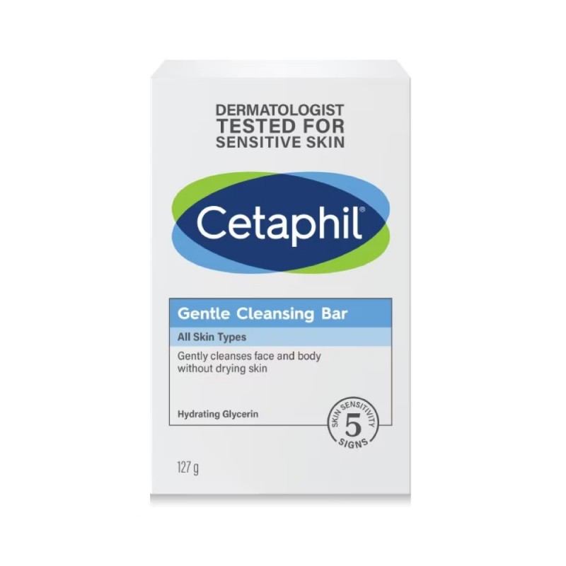 CETAPHIL Gentle Cleanser Bar 127g Sabun Buku, Sabun Mandi, Sabun Badan, Body Wash, 沐浴露