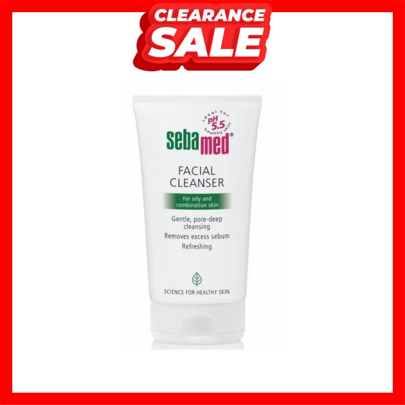 [CLEARANCE] Sebamed Facial Cleanser For Oily And Combination Skin 150ML (EXP: 4/26)