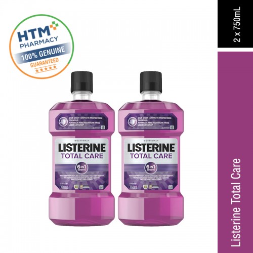 LISTERINE 750ML X 2 - TOTAL CARE SENSITIVE
