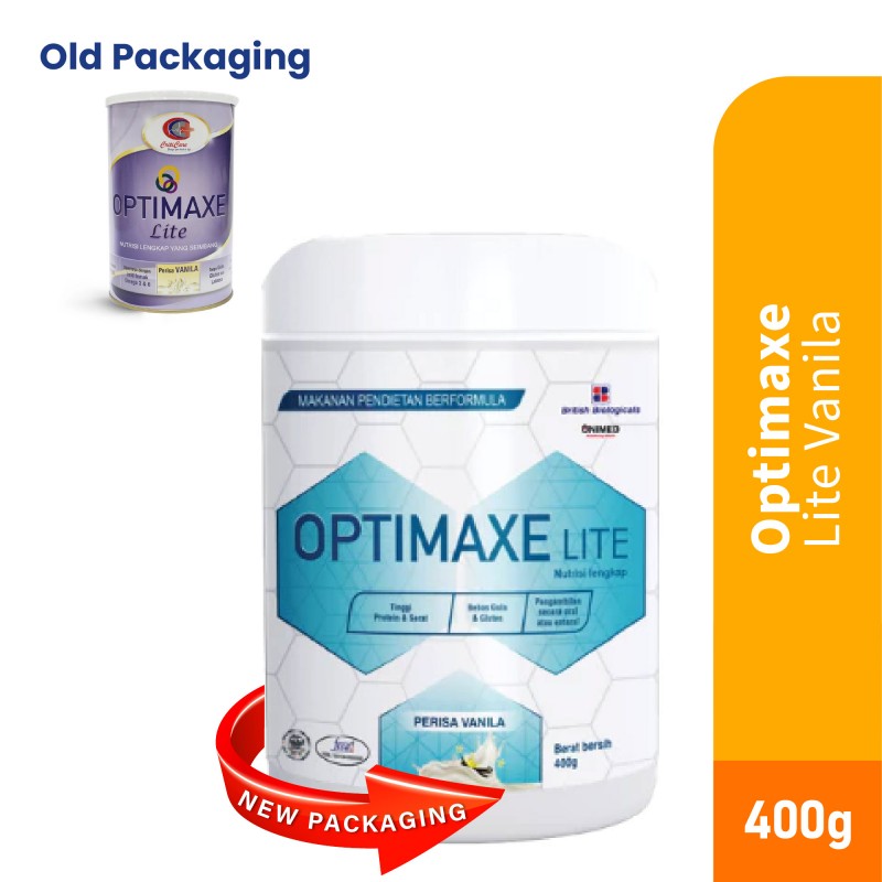 OPTIMAXE-LITE 400G - VANILLA FLAVOUR