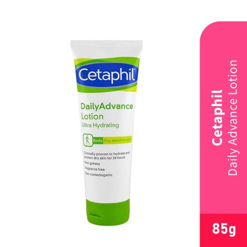 CETAPHIL Daily Advance Ultra Hydrating Lotion 85g Moisturizer, Pelembab, Moisturiser