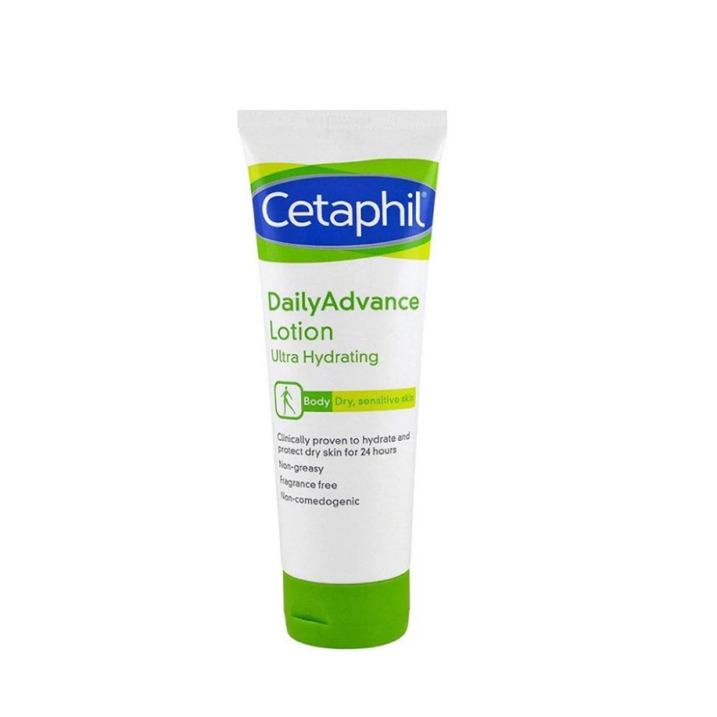 CETAPHIL Daily Advance Ultra Hydrating Lotion 85g Moisturizer, Pelembab, Moisturiser
