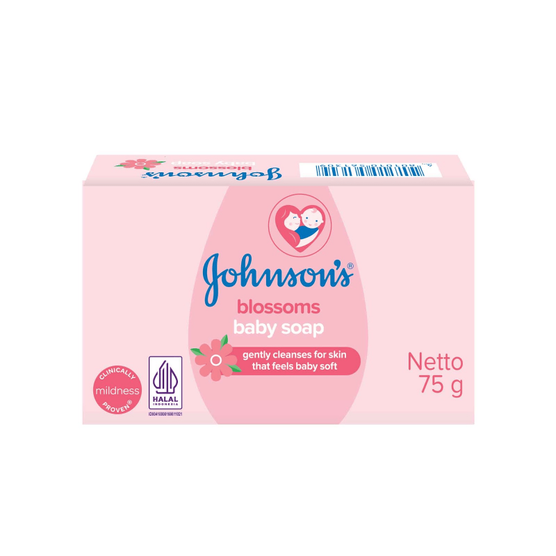 JOHNSONS Baby Blossoms Soap 75gx3 - Soap, Baby Care, 肥皂