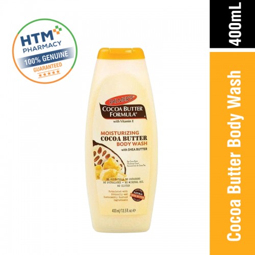 PALMER'S COCOA BUTTER FORMULA BODY WASH 400ML (NO SULFATES)