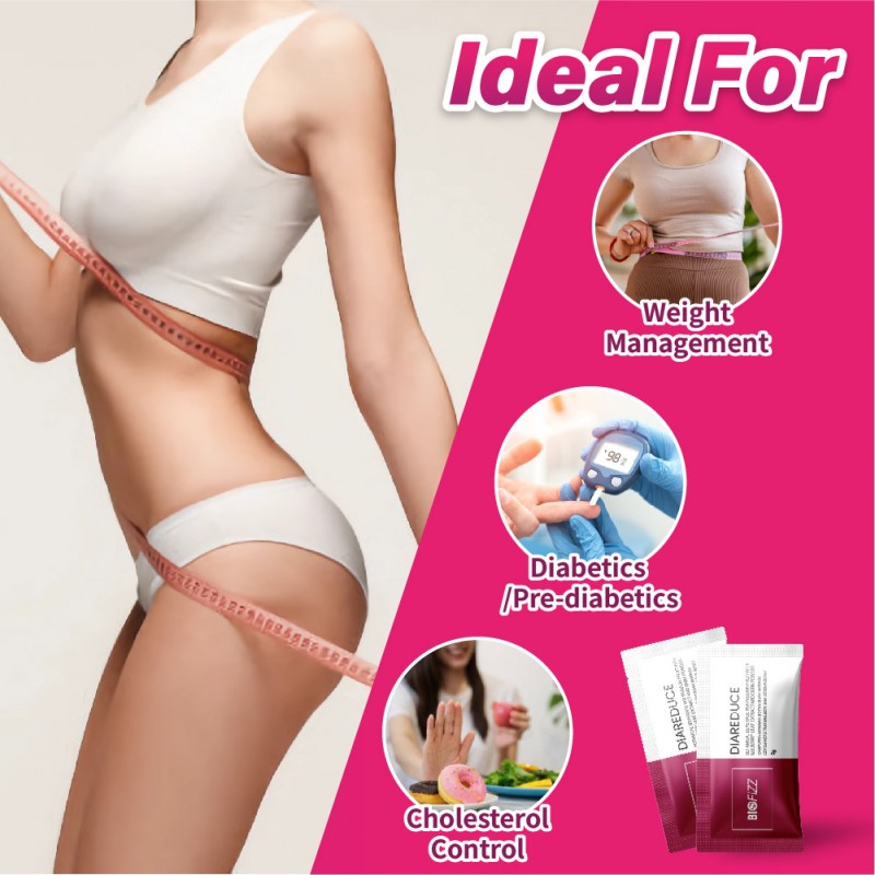 BIOFIZZ Diareduce 5g X 14'S Slimming Product Weight Loss Supplement Diabetes Cholesterol 瘦身