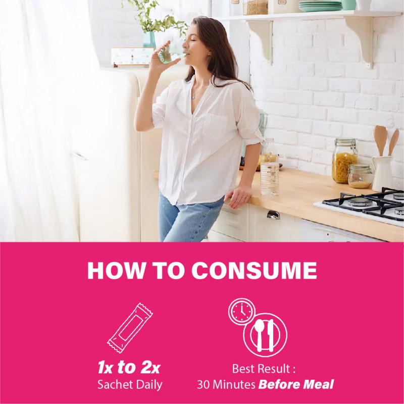 BIOFIZZ Diareduce 5g X 14'S Slimming Product Weight Loss Supplement Diabetes Cholesterol 瘦身