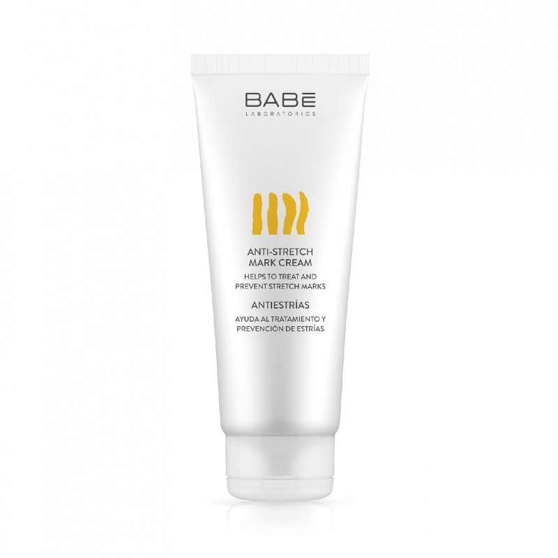BABE LABORATORIOS Anti Stretch Mark Cream 200ml with Rosehip Oil (for All Skin Types)