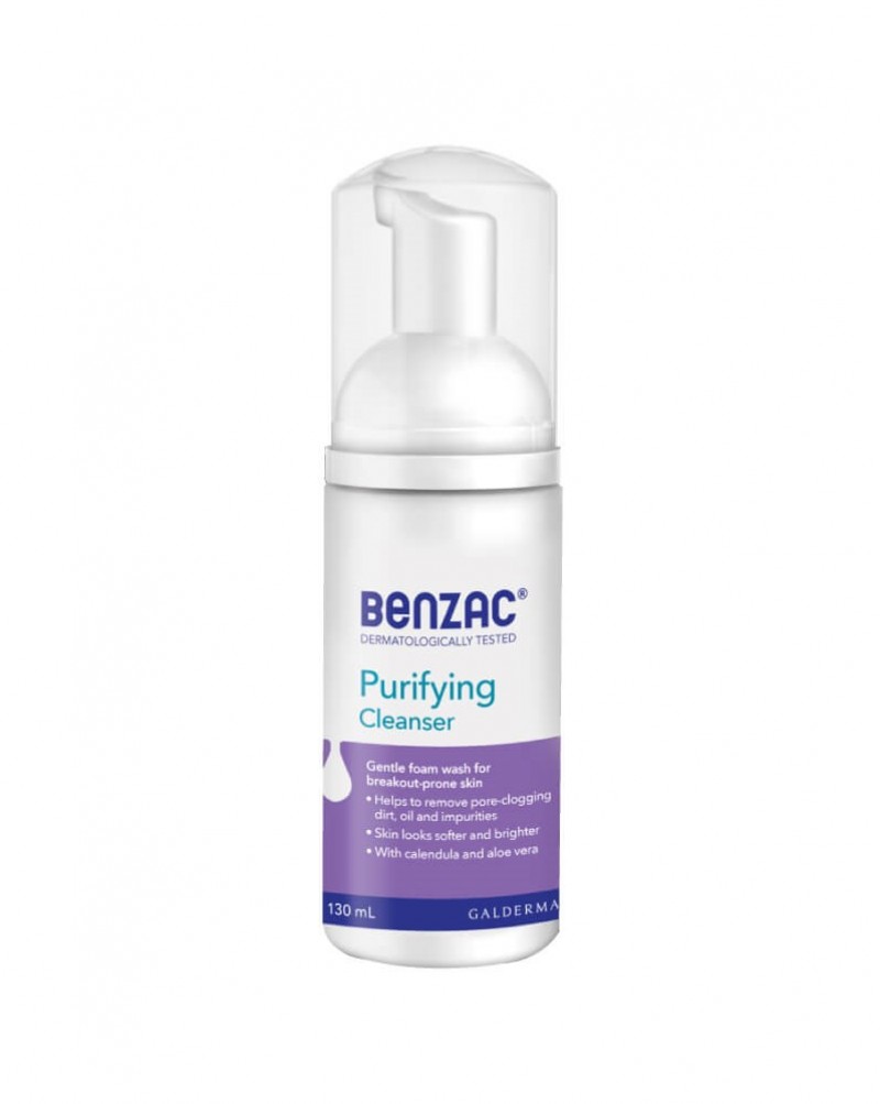 BENZAC PURIFYING CLEANSER 130ML