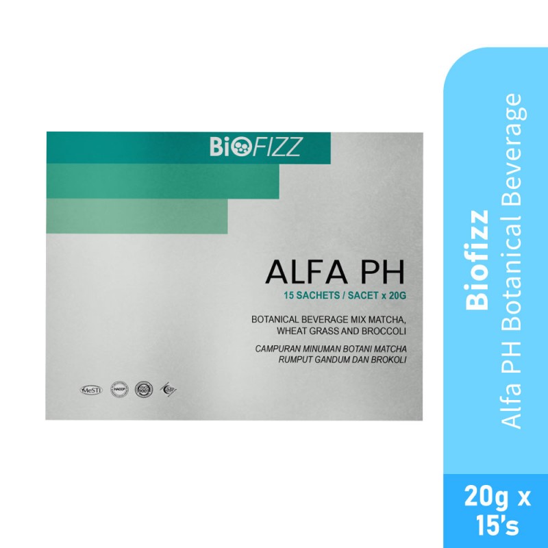 BIOFIZZ Alfa PH Botanical Beverage 20g X 15'S Immune and Digestion Supplement 免疫力
