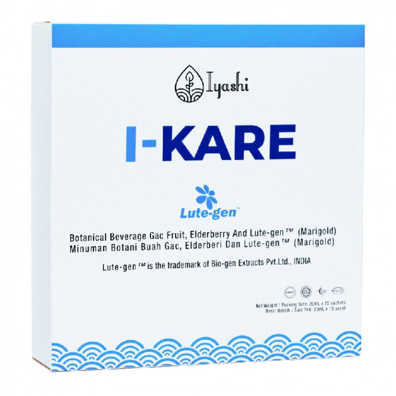 Iyashi I-Kare - Eye Supplement for Vision / Eye Care Supplement ( 眼睛 保健品 / 護眼 保健品 ) 20ml x 15's
