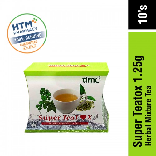 TIMO SUPER TEATOX HERBAL MIXTURE TEA 1.25G X 10'S