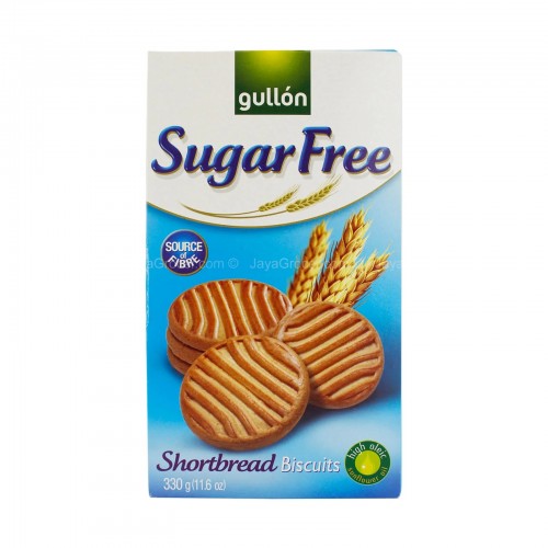 GULLON SUGAR FREE SHORTBREAD COOKIES 330G