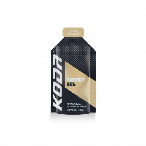 KODA ENERGY GEL 45G X 24'S  - COLA VANILLA (CAFFEINE)