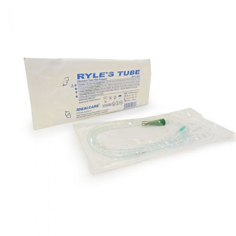 IDEALCARE RYLES TUBE WITH STOPPER 10FG (SIZE 10) (IC4032-10)