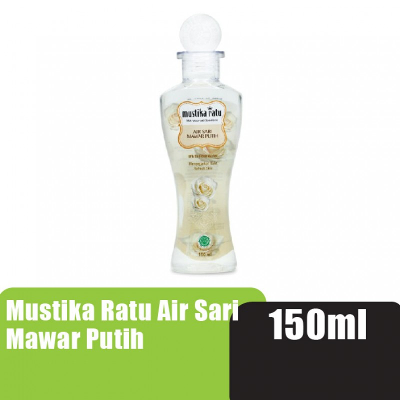 Mustika Ratu Skincare - Air Sari Mawar Putih ( Air Mawar Original untuk muka 150ml)