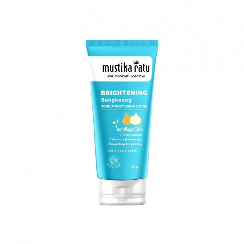 Mustika Ratu Brightening Bengkoang Tone Up Body Serum Whitening 150ml