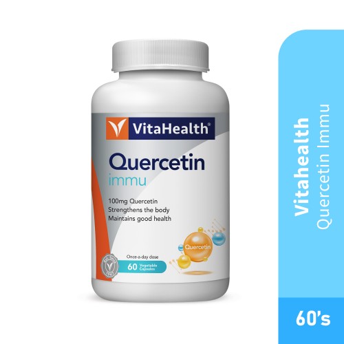 VITAHEALTH Quercetin Immu 60's for Antihistamine with Quercetin Supplement