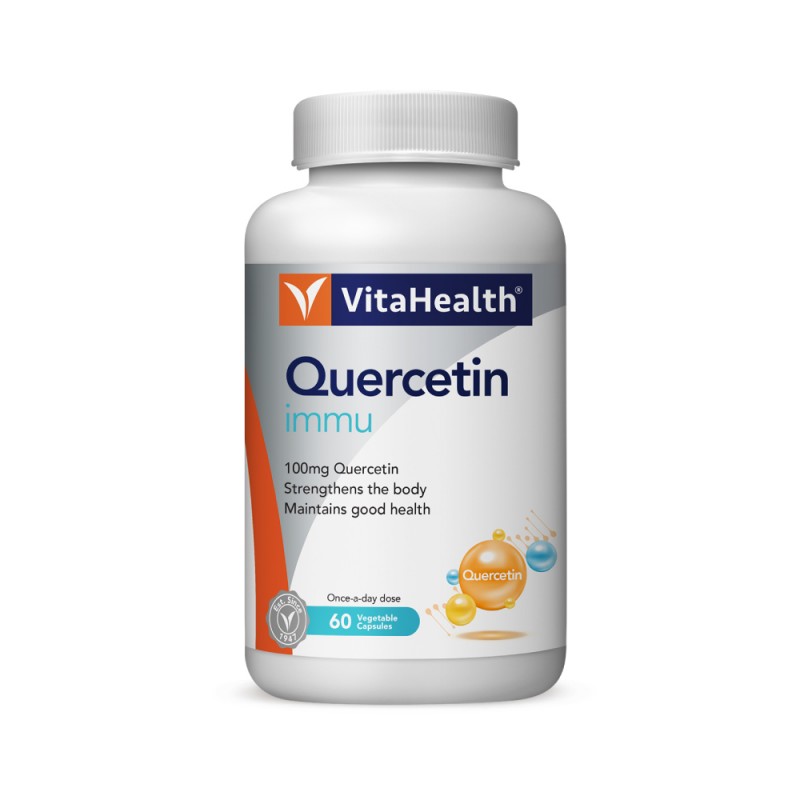 VITAHEALTH Quercetin Immu 60's for Antihistamine with Quercetin Supplement