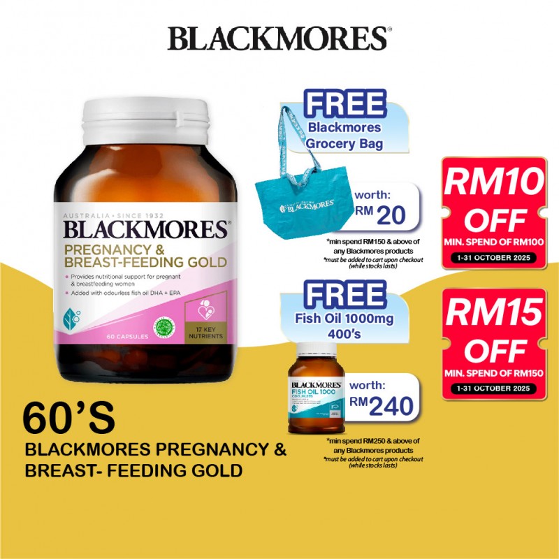 Blackmores Pregnancy & Breast-Feeding Gold 60's
