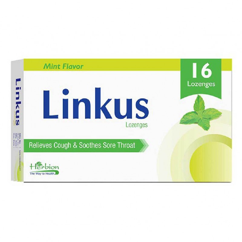 LINKUS Mint Lozenges 16's