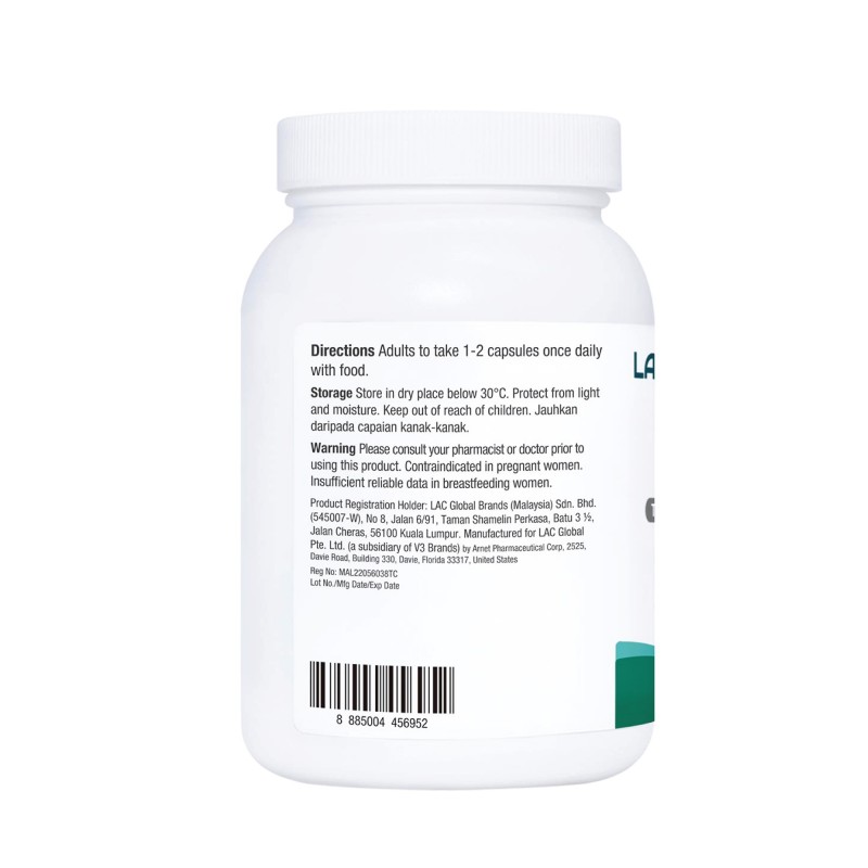 LAC FENUGREEK 610MG CAPSULE 100S