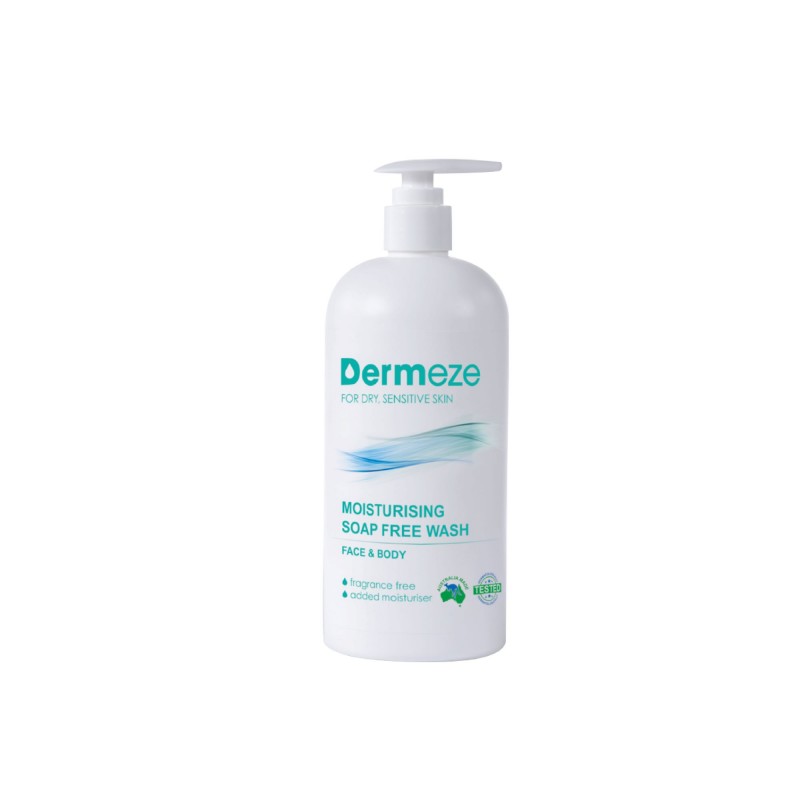 DERMEZE MOISTURISING SOAP FREE WASH 400ML