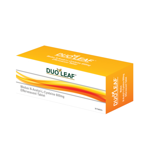 DUOLEAF MEDUS N-ACETYL-LCYSTEINE 600MG EFFERVESCENT TABLETS 10'S X 3