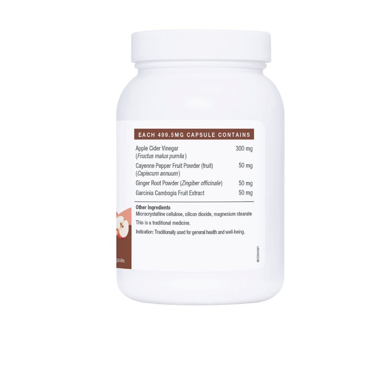 LAC APPLE CIDER VINEGAR PLUS 120'S