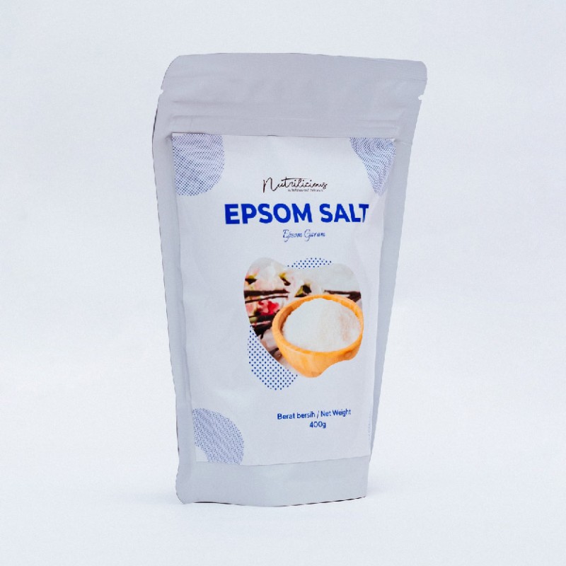 NUTRILICIOUS Magnesium Sulfate Epsom Salt Bath 400g