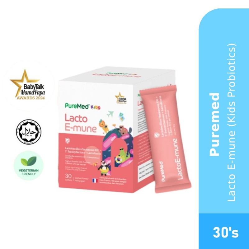 PUREMED LactoE-mune 30's with Probiotics, Probiotic Supplement