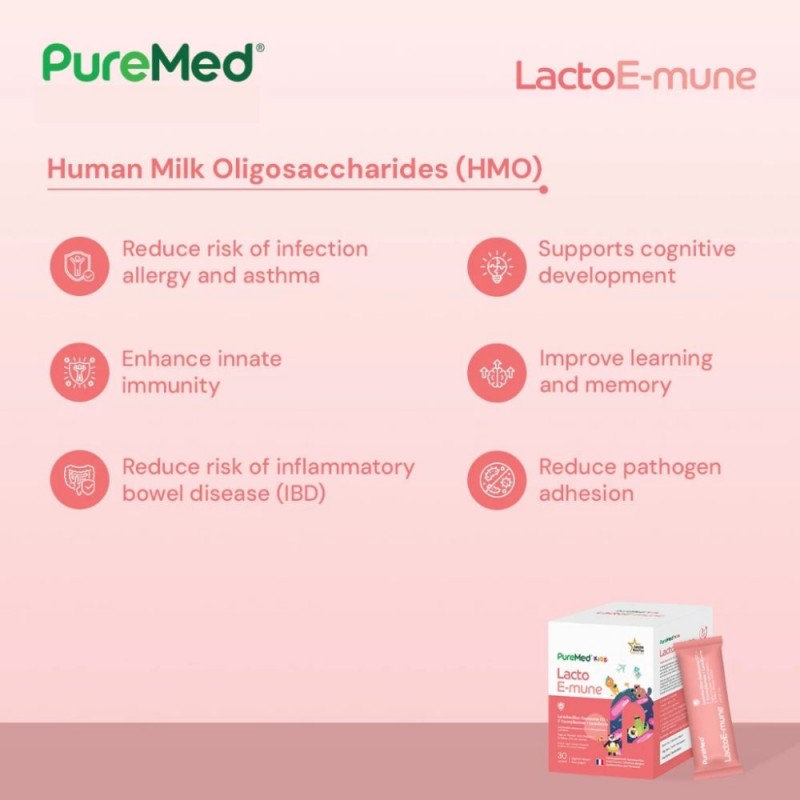PUREMED LactoE-mune 30's with Probiotics, Probiotic Supplement