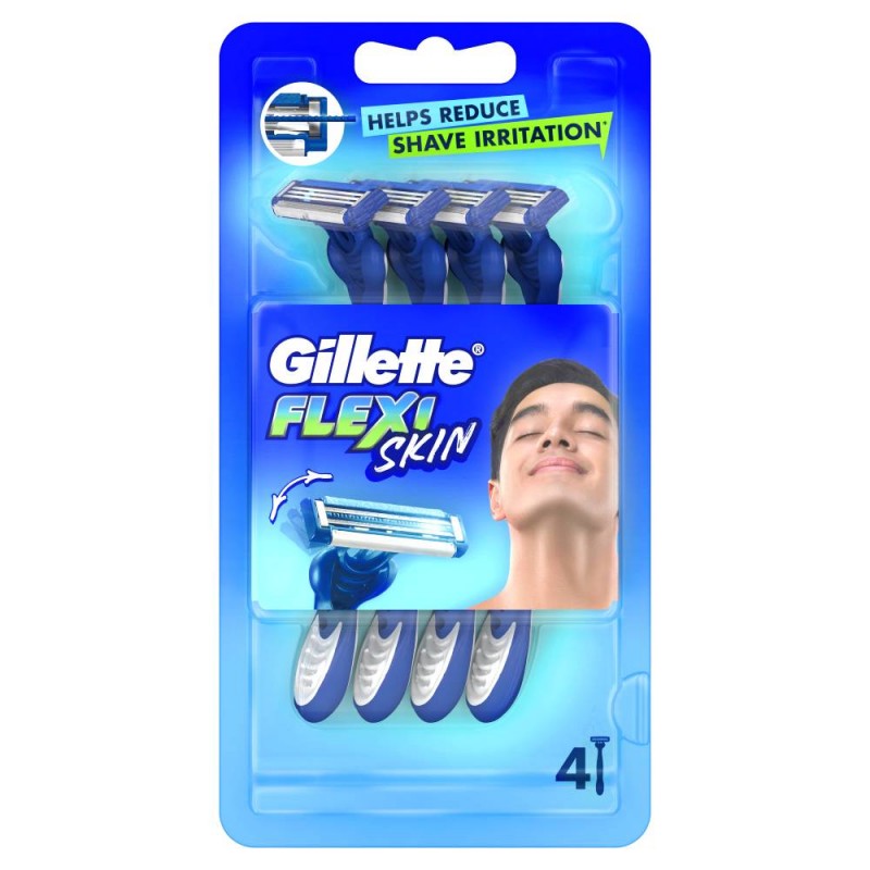 GILLETTE FLEXI SKIN 4'S